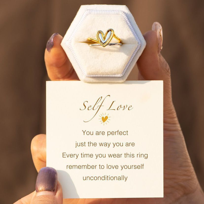 Korean Style Ins Fashion Irregular With Personality Simple Ladies Two-piece Set Ring