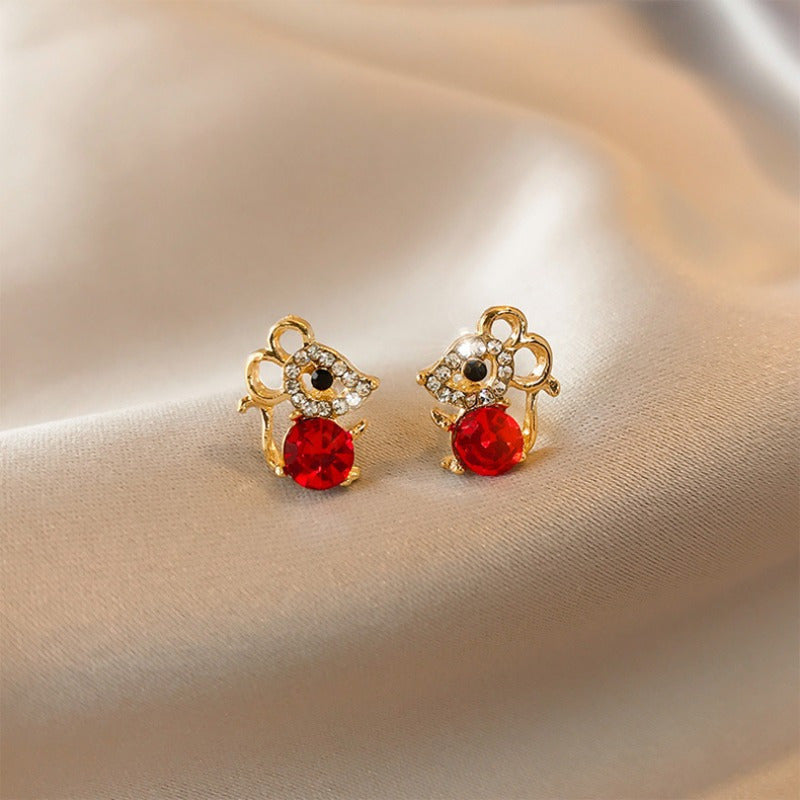 Cute Creative Personality Little Mouse Women's Fashion Jewelry