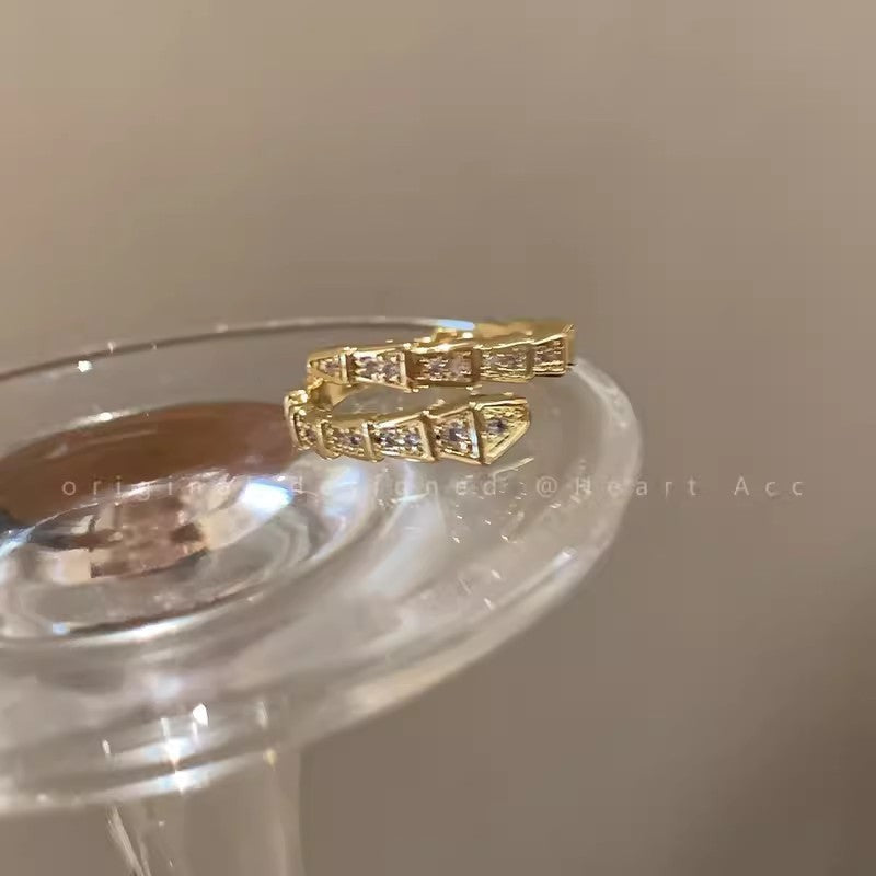 Ins Korean Style Niche Design Ring Advanced Normcore Style Ring