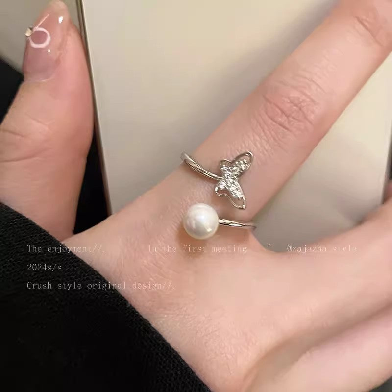 Ins Korean Style Niche Design Ring Advanced Normcore Style Ring