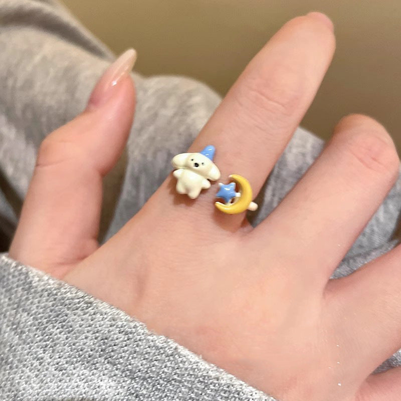 Ins Korean Style Niche Design Ring Advanced Normcore Style Ring