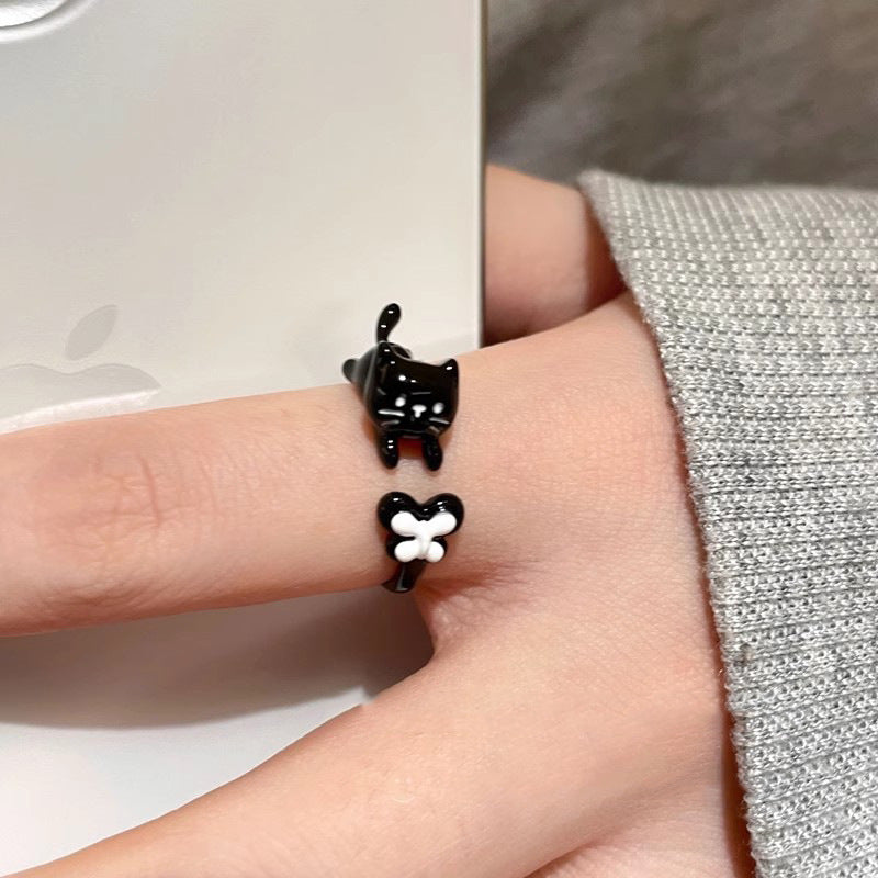 Ins Korean Style Niche Design Ring Advanced Normcore Style Ring