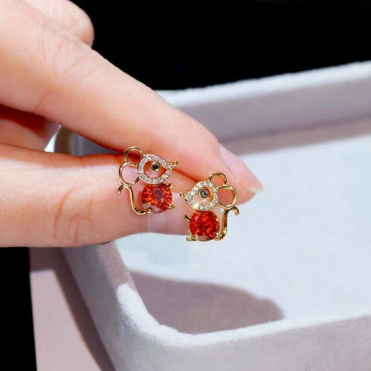 Cute Creative Personality Little Mouse Women's Fashion Jewelry
