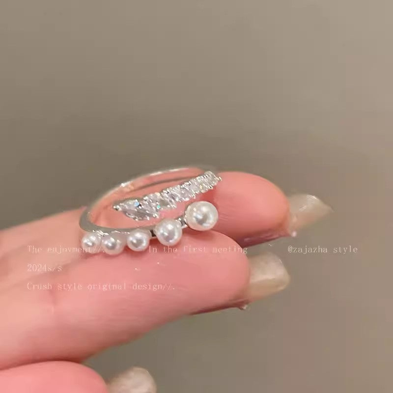 Ins Korean Style Niche Design Ring Advanced Normcore Style Ring