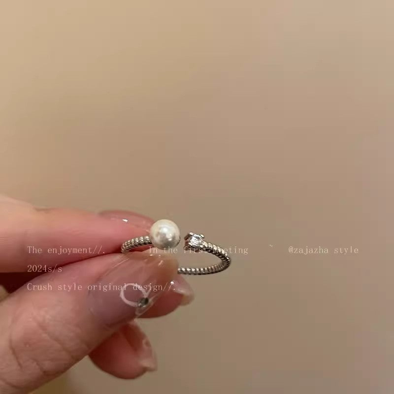 Ins Korean Style Niche Design Ring Advanced Normcore Style Ring