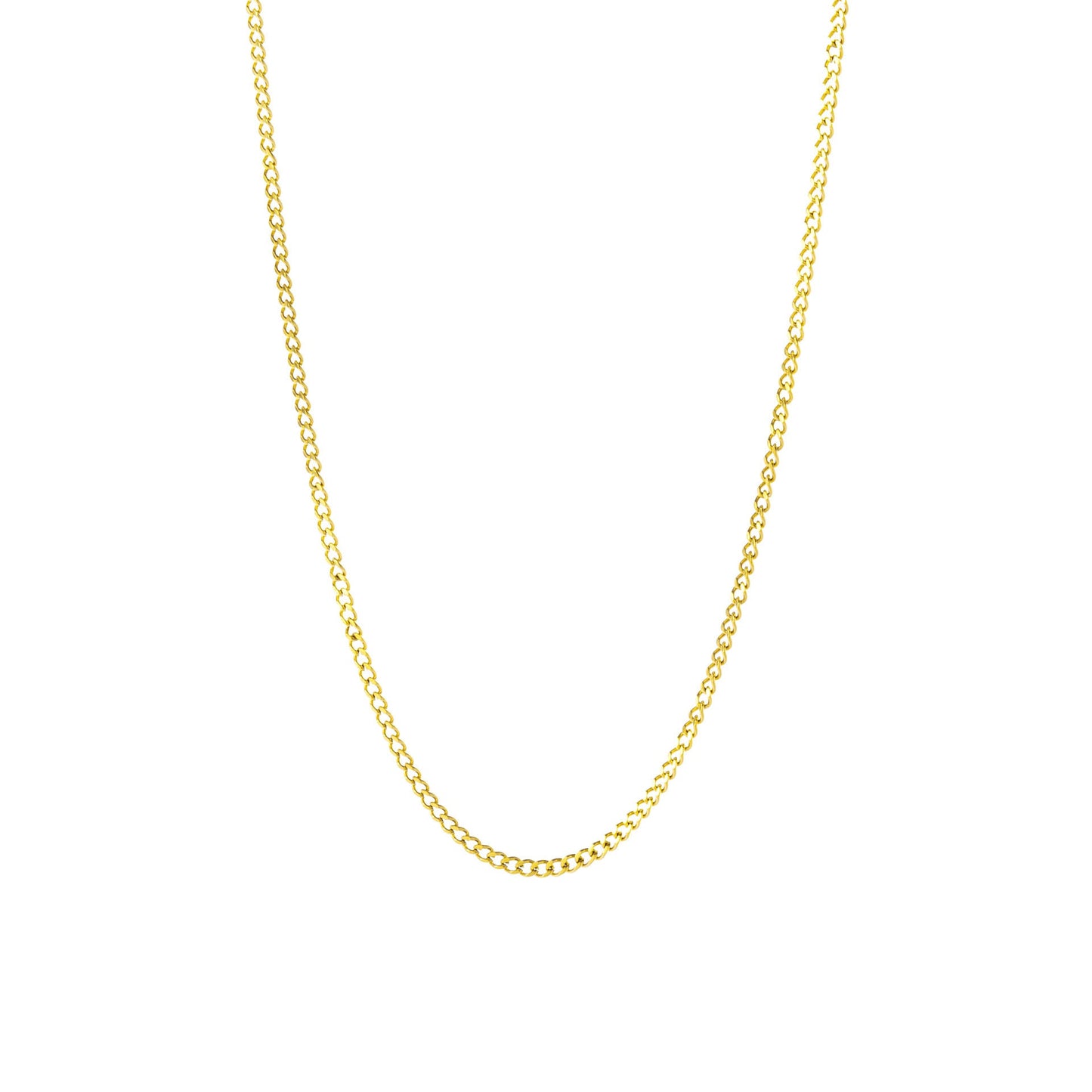 06 Grinding 2-side Necklace Versatile Chain Clavicle Chain Wholesale