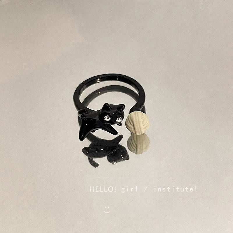 Ins Korean Style Niche Design Ring Advanced Normcore Style Ring