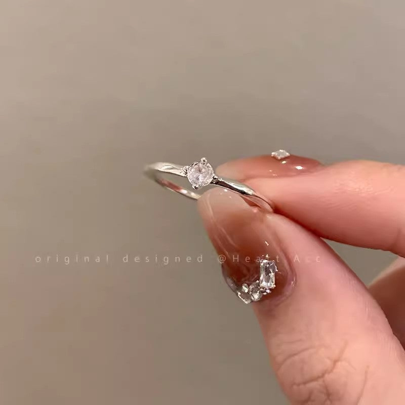 Ins Korean Style Niche Design Ring Advanced Normcore Style Ring
